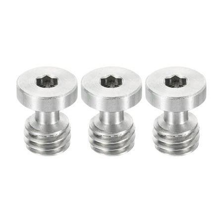 Uxcell 3/8 -16 Thread 16mm Length Camera Quick Release Screw Tripod Screw Hex Slot Screws Silver 3 Pack
Uxcell 3/8 -16 Thread 16mm Length Camera Quick Release Screw Tripod Screw Hex Slot Screws Silver 3 Pack