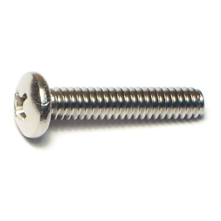 #10-24 x 1 18-8 Stainless Steel Coarse Thread Phillips Pan Head Machine Screws
#10-24 x 1 18-8 Stainless Steel Coarse Thread Phillips Pan Head Machine Screws
