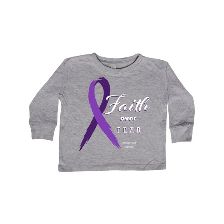 Inktastic Testicular Cancer Awareness Faith over Fear Gift Toddler Boy or Toddler Girl Long Sleeve T-Shirt
Inktastic Testicular Cancer Awareness Faith over Fear Gift Toddler Boy or Toddler Girl Long Sleeve T-Shirt