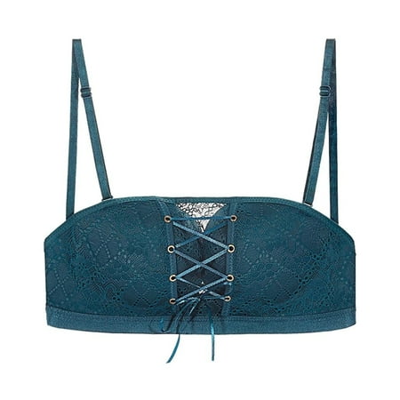 Lingerie For Women Strapless Stealth Bra Wire Free Bra Bandage Brassiere Tira Underwear Teddy Bodysuit Green 75A
Lingerie For Women Strapless Stealth Bra Wire Free Bra Bandage Brassiere Tira Underwear Teddy Bodysuit Green 75A
