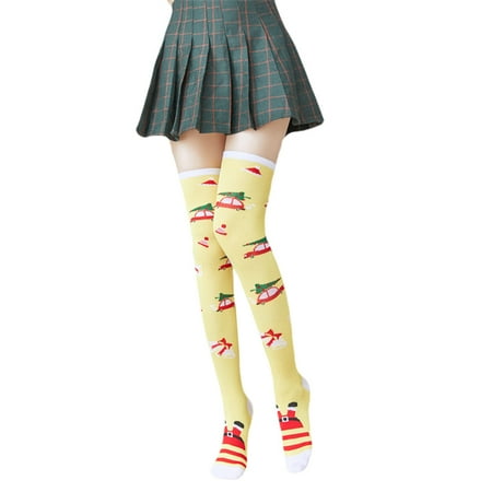 Men and Women Christmas Stockings Knee High Printing Socks for Spring/ Autumn/ Winter Dark Green/ White/ Red/ Blue/ Yellow
Men and Women Christmas Stockings Knee High Printing Socks for Spring/ Autumn/ Winter Dark Green/ White/ Red/ Blue/ Yellow
