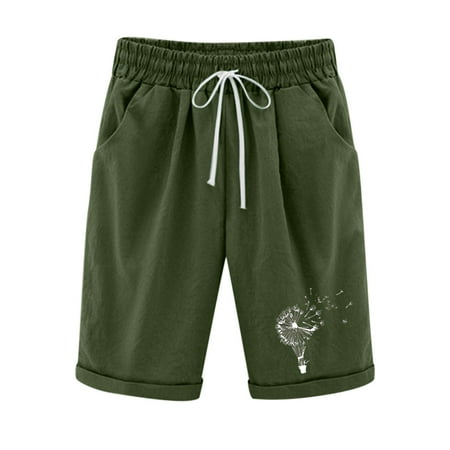 Women s Wide Leg Shorts Summer Dandelion Print Plus Size Cotton Linen Pockets Drawstring Elastic Waist Beach Shorts Casual Holiday Pants
Women s Wide Leg Shorts Summer Dandelion Print Plus Size Cotton Linen Pockets Drawstring Elastic Waist Beach Shorts Casual Holiday Pants