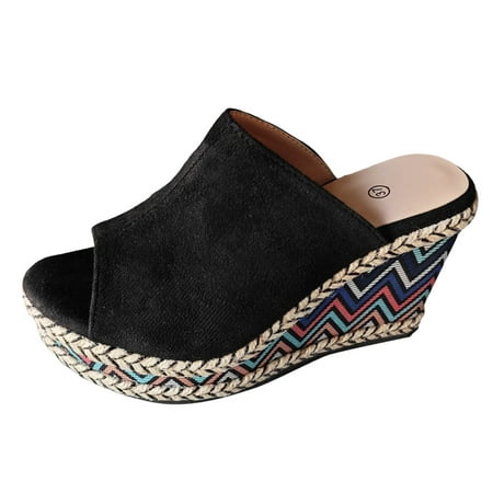 Fandiiiii Women s Slope High Heel Sandals Fashionable Fish Mouth Women s Sandals Lady Sandals Women Slippers Go 400
Fandiiiii Women s Slope High Heel Sandals Fashionable Fish Mouth Women s Sandals Lady Sandals Women Slippers Go 400
