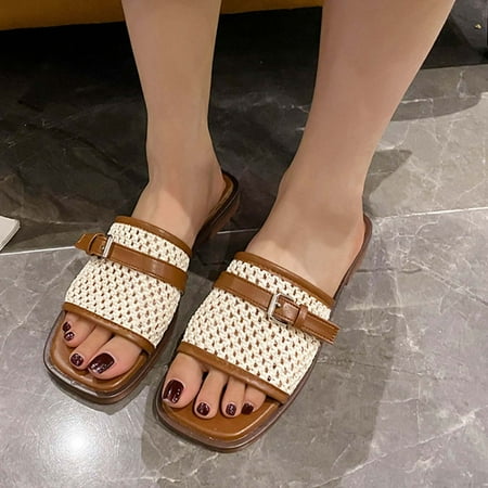 Womens Casual Sandals non Slip- Beach Retro Hollow Casual Sandals Brown Size 6.5
Womens Casual Sandals non Slip- Beach Retro Hollow Casual Sandals Brown Size 6.5