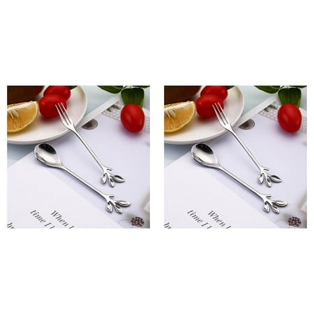 2Pcs Dessert Snack Spoon Series Stainless Steel Spoons Coffee Dessert Snacks Teaspoon 
2Pcs Dessert Snack Spoon Series Stainless Steel Spoons Coffee Dessert Snacks Teaspoon