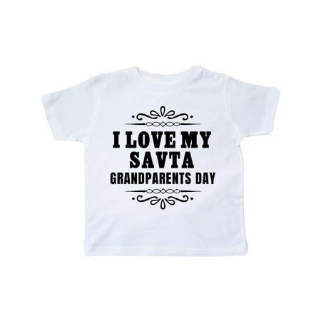 Inktastic Grandparents Day I Love My Savta Gift Toddler Boy or Toddler Girl T-Shirt
Inktastic Grandparents Day I Love My Savta Gift Toddler Boy or Toddler Girl T-Shirt
