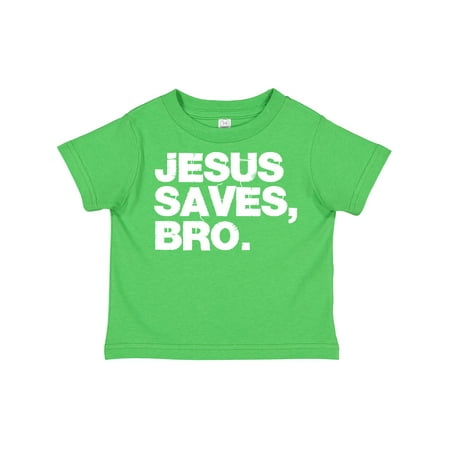 Inktastic Jesus Saves Bro Christian Gift Toddler Boy or Toddler Girl T-Shirt