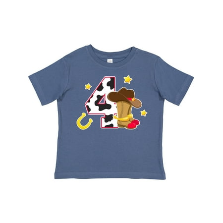 Inktastic Cowboy Birthday Four Years Old with Cowboy Boots Gift Toddler Boy Girl T-Shirt
Inktastic Cowboy Birthday Four Years Old with Cowboy Boots Gift Toddler Boy Girl T-Shirt