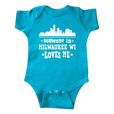 Inktastic Milwaukee Wisconsin Someone Loves Me Gift Baby Boy or Baby Girl Bodysuit
Inktastic Milwaukee Wisconsin Someone Loves Me Gift Baby Boy or Baby Girl Bodysuit