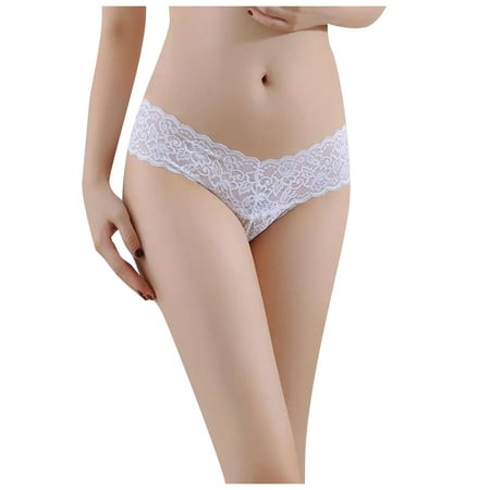 Qcmgmg Lace Low Waisted Stretch Thong Panties Women s Breathable Sexy Plus Size Underwear
Qcmgmg Lace Low Waisted Stretch Thong Panties Women s Breathable Sexy Plus Size Underwear