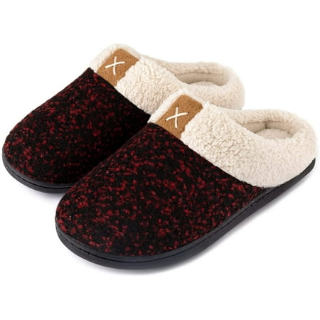 Women s Fuzzy Wool-Like House Shoes with Memory Foam Gift for Women Ladies Slippers with Indoor &Outdoor Anti-Skid Rubber Sole
Women s Fuzzy Wool-Like House Shoes with Memory Foam Gift for Women Ladies Slippers with Indoor &Outdoor Anti-Skid Rubber Sole