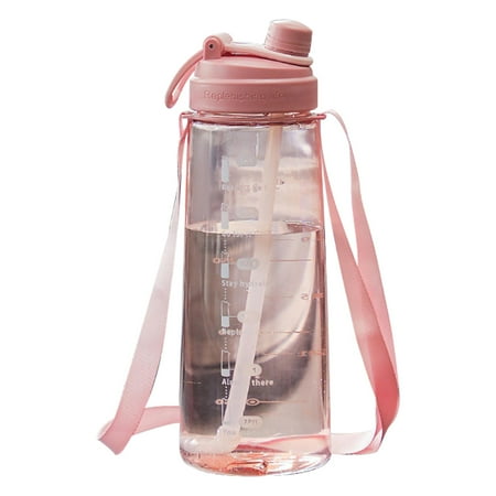 Sports Water Bottle | Large Capacity Waterbottle with Time Marker Motivational Quotes | Reusable Water Supplies with Leak Proof Ring for Gym Outdoor Sports Hiking
Sports Water Bottle | Large Capacity Waterbottle with Time Marker Motivational Quotes | Reusable Water Supplies with Leak Proof Ring for Gym Outdoor Sports Hiking