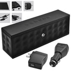 Ematic 8-in-1 Accessory Kit with Portable Bluetooth Speaker, Mini USB Cable, Wall & Car Charger
