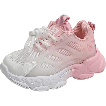 Girls Shoes Lace Up Sneaker Mesh Non-Slip Soft Shoes Rubber Sole Running Shoes for Toddler/Little Kid/Big Kid
Girls Shoes Lace Up Sneaker Mesh Non-Slip Soft Shoes Rubber Sole Running Shoes for Toddler/Little Kid/Big Kid