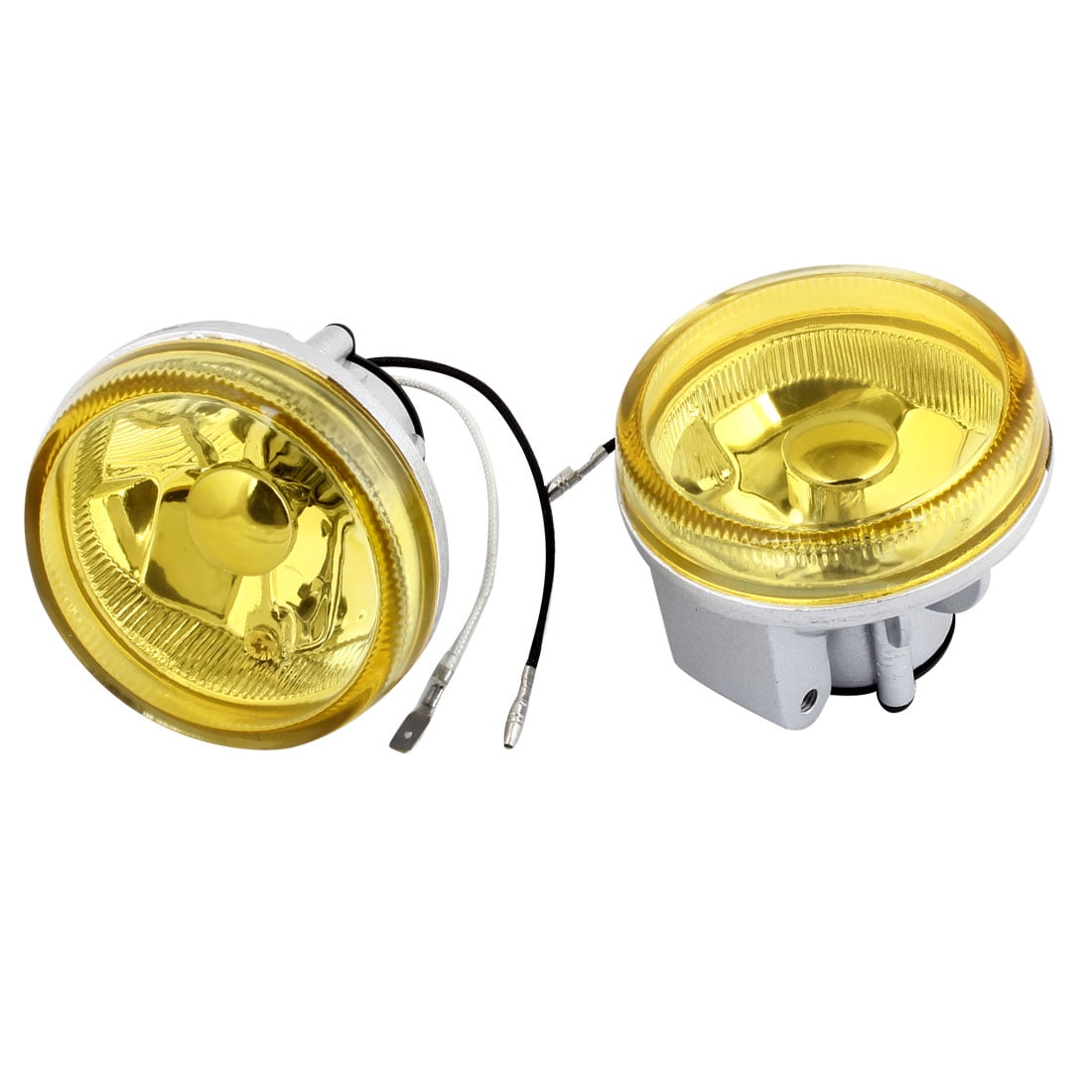 2 Pcs DC 12V 55W H3 Yellow Vehicles Car Fog Light Lamp 80mm Dia Walmart Canada