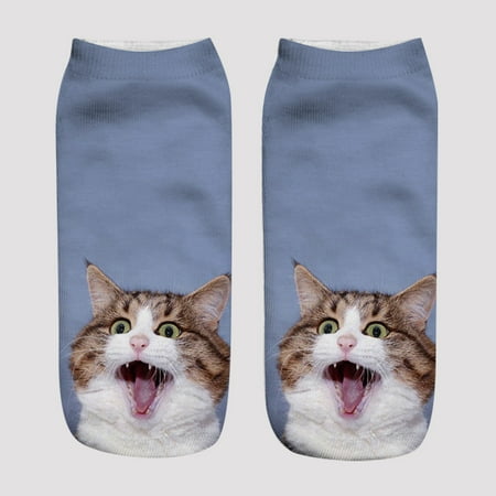 Keep Your Toes Toasty HIMIWAY All-Season Sock Options Unisex Funny 3D Fashion Cat Printed Casual Socks Cute Low Cut Socks Multi-color One Size
Keep Your Toes Toasty HIMIWAY All-Season Sock Options Unisex Funny 3D Fashion Cat Printed Casual Socks Cute Low Cut Socks Multi-color One Size