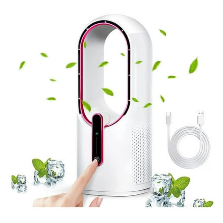 Bladeless Fan Portable Desk Fan with 3-Speed Options Rechargeable Touch Control - Rose Gold
Bladeless Fan Portable Desk Fan with 3-Speed Options Rechargeable Touch Control - Rose Gold