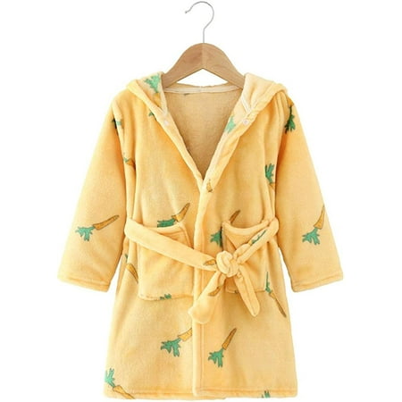 ZSYQWZN Toddlers Kids Hooded Robe Boys Girls Soft Flannel Bathrobes Pajamas Plush Robe
ZSYQWZN Toddlers Kids Hooded Robe Boys Girls Soft Flannel Bathrobes Pajamas Plush Robe