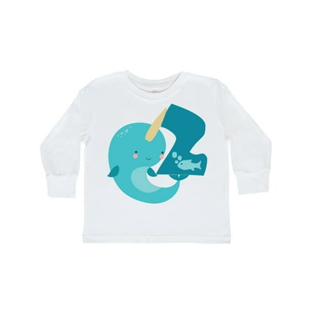 Inktastic Narwhal 2nd Birthday Gift Toddler Boy or Toddler Girl Long Sleeve T-Shirt
Inktastic Narwhal 2nd Birthday Gift Toddler Boy or Toddler Girl Long Sleeve T-Shirt