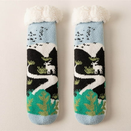 Socks Winter Women Winter Printing Velvet Thickened Coral Velvet Floor Cotton Socks Sleep Towel Socks Christmas Gifts Socks
Socks Winter Women Winter Printing Velvet Thickened Coral Velvet Floor Cotton Socks Sleep Towel Socks Christmas Gifts Socks
