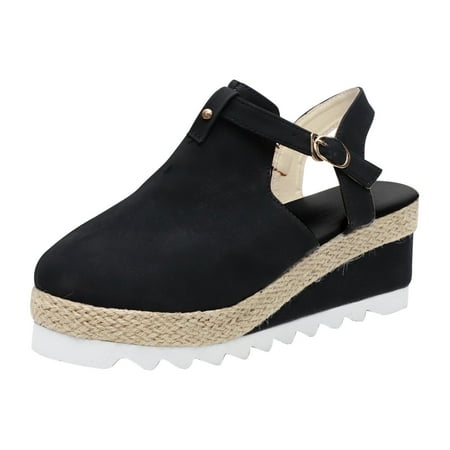 Rdeuod Platform Sandals Women Sandals Vintage Wedge Buckle Strap Straw Thick Bottom Flats Female Shoes
Rdeuod Platform Sandals Women Sandals Vintage Wedge Buckle Strap Straw Thick Bottom Flats Female Shoes