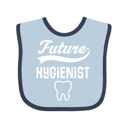 Inktastic Future Dental Hygienist Gift Baby Boy or Baby Girl Bib