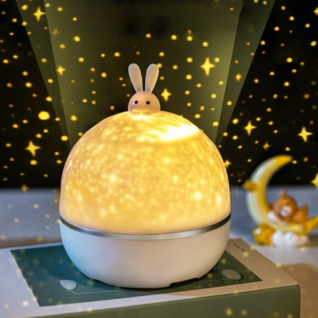 Baiwo Rabbit Design Rotating LED Projector Lamp Night Light Kids Bedroom Birthday Gift
Baiwo Rabbit Design Rotating LED Projector Lamp Night Light Kids Bedroom Birthday Gift