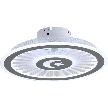 TFCFL 18 Round Ceiling Fan Lamp LED Chandelier Light Remote Control Living/ Bedroom Gray
TFCFL 18 Round Ceiling Fan Lamp LED Chandelier Light Remote Control Living/ Bedroom Gray