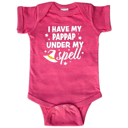 Inktastic I Have My Pappap Under My Spell with Cute Witch Hat Gift Baby Boy or Baby Girl Bodysuit
Inktastic I Have My Pappap Under My Spell with Cute Witch Hat Gift Baby Boy or Baby Girl Bodysuit