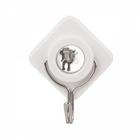 Animal Paper Breaks Impact Elephants Adhesive Wall Hooks Hanging Self Sticky