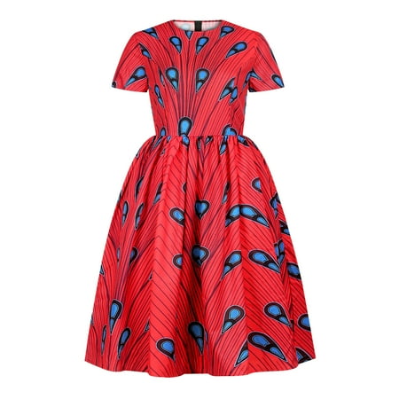 Womens Dresses Summer Breathable Comfortable Skirt Printed Women s Short Sleeve Dress Casual
Womens Dresses Summer Breathable Comfortable Skirt Printed Women s Short Sleeve Dress Casual
