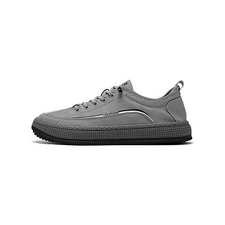 Colisha Men Breathable Low Top Canvas Shoes Running Lightweight Sports Flats Skate Shoe Grey 7
Colisha Men Breathable Low Top Canvas Shoes Running Lightweight Sports Flats Skate Shoe Grey 7