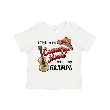 Inktastic I Listen to Country Music with My Grampa Guitar and Hat Gift Toddler Boy or Toddler Girl T-Shirt
Inktastic I Listen to Country Music with My Grampa Guitar and Hat Gift Toddler Boy or Toddler Girl T-Shirt