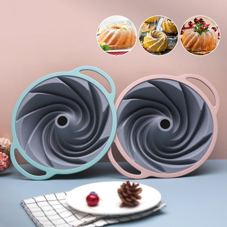 Silicone Cake Mold No Deformation Non-stick Easy Release Reusable Heat-resistant Baking Vortex Shape Built-in Steel Ring Cake Baking Tray Baking Tool
Silicone Cake Mold No Deformation Non-stick Easy Release Reusable Heat-resistant Baking Vortex Shape Built-in Steel Ring Cake Baking Tray Baking Tool