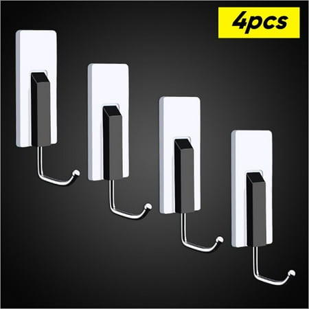 Creative Wall Hanging Waterproof Oil Resistant Reusable Kitchen Bathroom Self Adhesive Key Hooks 4/8pcs
Creative Wall Hanging Waterproof Oil Resistant Reusable Kitchen Bathroom Self Adhesive Key Hooks 4/8pcs