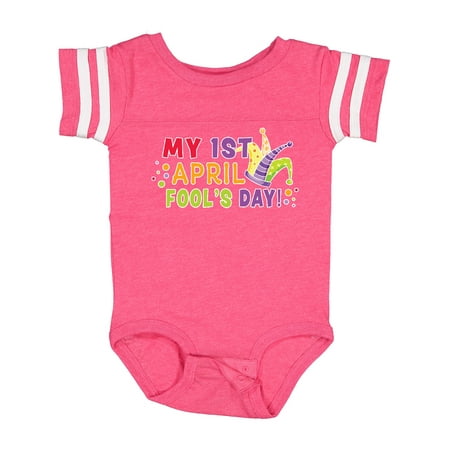 Inktastic My 1st April Fools Day with Jester Hat Gift Baby Boy or Baby Girl Bodysuit
Inktastic My 1st April Fools Day with Jester Hat Gift Baby Boy or Baby Girl Bodysuit