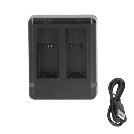 Double Channel Battery Charger Dual Port Camera Battery Charger Multiple Protection Functions Portable For Hero 9 Motion
Double Channel Battery Charger Dual Port Camera Battery Charger Multiple Protection Functions Portable For Hero 9 Motion
