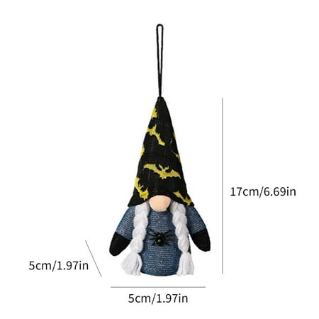 Halloween Bat Hat Faceless Gnome Doll with Lights Hanging Pendant Tree Decor Harvest Sunflowers Plush Doll Decorations For Home
Halloween Bat Hat Faceless Gnome Doll with Lights Hanging Pendant Tree Decor Harvest Sunflowers Plush Doll Decorations For Home