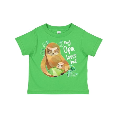 Inktastic My Opa Loves Me- Cute Sloth and Baby Gift Toddler Boy or Toddler Girl T-Shirt
Inktastic My Opa Loves Me- Cute Sloth and Baby Gift Toddler Boy or Toddler Girl T-Shirt