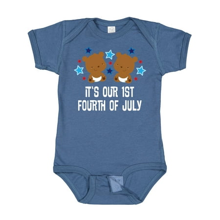 Inktastic Twins First 4th of July Holiday Gift Baby Boy or Baby Girl Bodysuit
Inktastic Twins First 4th of July Holiday Gift Baby Boy or Baby Girl Bodysuit