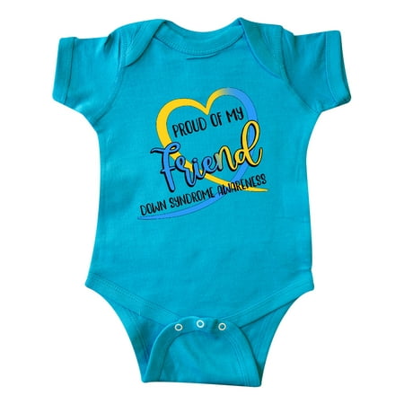 Inktastic Proud of my Friend Down Syndrome Awareness Heart Ribbon Gift Baby Boy or Baby Girl Bodysuit
Inktastic Proud of my Friend Down Syndrome Awareness Heart Ribbon Gift Baby Boy or Baby Girl Bodysuit
