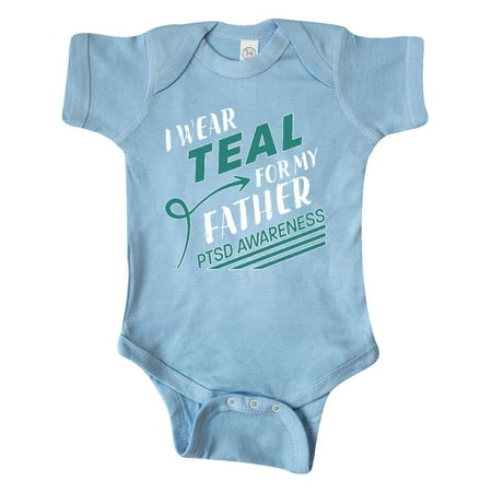Inktastic I Wear Teal for my Father- PTSD Awareness Gift Baby Boy or Baby Girl Bodysuit
Inktastic I Wear Teal for my Father- PTSD Awareness Gift Baby Boy or Baby Girl Bodysuit