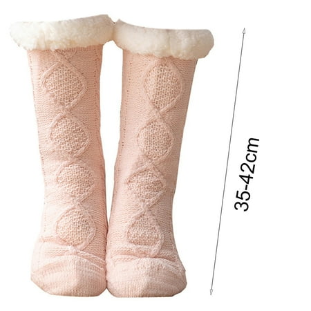 YOZUMD Indoor Socks 1 Pair Cold Resistant Thickened Pretty Windproof Winter Adults Home Slipper Socks
YOZUMD Indoor Socks 1 Pair Cold Resistant Thickened Pretty Windproof Winter Adults Home Slipper Socks