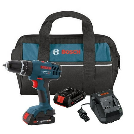 Bosch HDB180-02 18V Compact 3\/8 in. Cordless Hammer Drill Driver