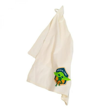 The Mandalorian the Child Grogu Snack Time Tea Towel