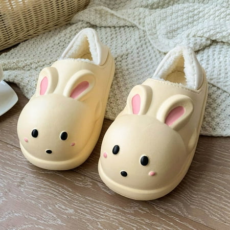 SUODUI Women s Slippers Ladies Cotton Mop Cute Cartoon Rabbit Slippers Plus Velvet Thick Bottom Waterproof Cotton Slippers Yellow 8
SUODUI Women s Slippers Ladies Cotton Mop Cute Cartoon Rabbit Slippers Plus Velvet Thick Bottom Waterproof Cotton Slippers Yellow 8