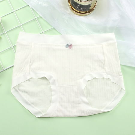Gubotare Womens Boxers Women High Waist Seamless Panties Cotton Crotch Abdomen Girls Breathable Seamless Ladies Briefs White L
Gubotare Womens Boxers Women High Waist Seamless Panties Cotton Crotch Abdomen Girls Breathable Seamless Ladies Briefs White L