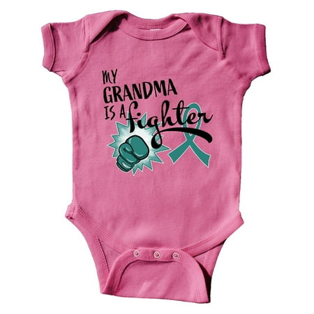 Inktastic Ovarian Cancer Awareness My Grandma is a Fighter Gift Baby Boy or Baby Girl Bodysuit
Inktastic Ovarian Cancer Awareness My Grandma is a Fighter Gift Baby Boy or Baby Girl Bodysuit