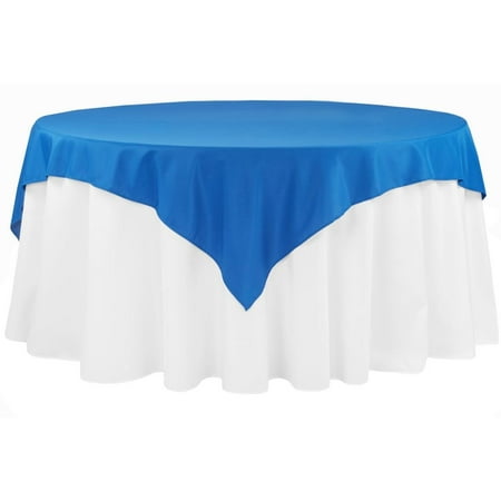 1 Pc Economy Polyester Table Overlay Topper/Tablecloth 72 X72 Square - Royal Blue For Occasional Use One-Time Events Or Casual Affairs
1 Pc Economy Polyester Table Overlay Topper/Tablecloth 72 X72 Square - Royal Blue For Occasional Use One-Time Events Or Casual Affairs