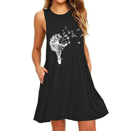 dresses summer dress for women Fashion Womens Pocket Dandelions Printing Sleeveless Casual Nightdress Dresses
dresses summer dress for women Fashion Womens Pocket Dandelions Printing Sleeveless Casual Nightdress Dresses